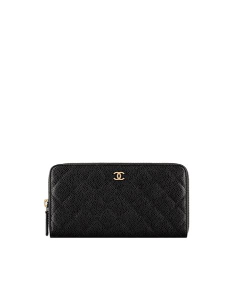 chanel ladies wallet|chanel wallet price list.